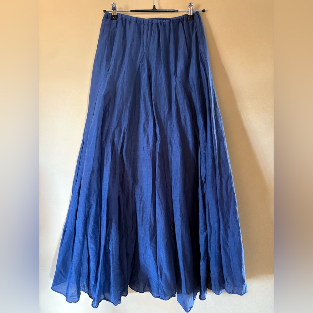 CP Shades Lily Cotton Silk Maxi Skirt